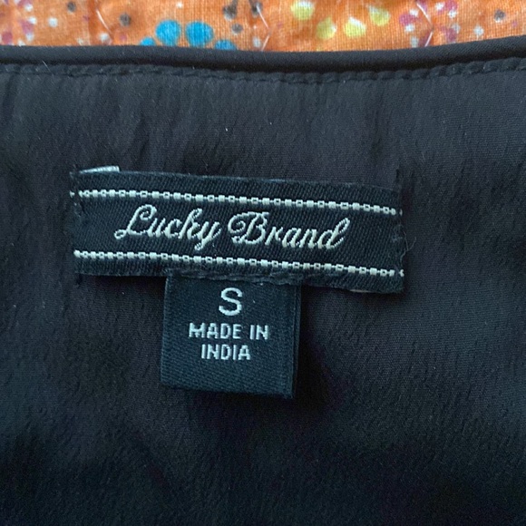 Lucky Brand beaded and embellished tank Sz. S - Picture 6 of 12